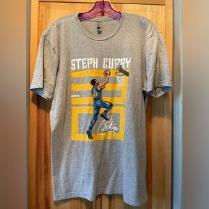 Steph Curry NBA Short Sleeve Shirt Size Large (Next Level Apparel)